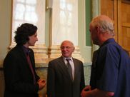 Piotr Komornicki - prezes SPSS Polska, prof. dr hab. Kazimierz Jele� - Prorektor ds. Nauki, mgr in�. Janusz Pilch - Dyrektor Uczelnianego Centrum Informatyki