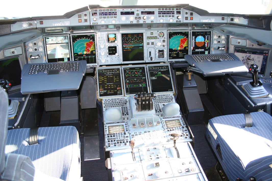 kokpit airbusa